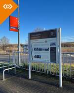 Neue Infotafel am Hp Kleinjena am 24.04.2026.