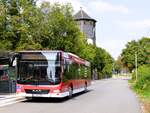 Schienenersatzverkehr fr Abellio zwischen Nebra und Wangen (Unstrut).