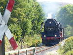 SEM 50 3648-8 mit dem DLr 52363 von Freyburg nach Karsdorf, am 08.09.2018 in Balgstädt.
