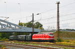 CLR 229 181-3 als Schlusslok am DPE 80784 von Magdeburg Hbf nach Freyburg, am 07.09.2019 in Naumburg Hbf. (Foto: Thomas Fritzsche)