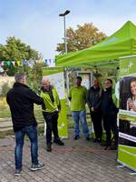 Beim 20. Unstrutbahnfest am 03.10.2025 in Roleben war auch Start Mitteldeutschland mit einem Infostand dabei. (Foto: Philipp Spannemann)