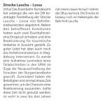 Neuigkeiten von der  Finnebahn  von Laucha nach Lossa. Quelle: Bahnreport 03/2013