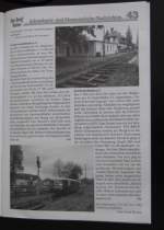 Bericht über den  Unstrut-Schrecke-Express  vom 01.05.2013 im Preß´Kurier 3/2013.