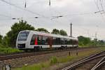 abellio 1648 403 auf Testfahrt Richtung Thüringen, am 17.05.2018 in Naumburg Hbf.