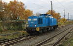 PRESS 204 036-6 (92 80 1202 586-4 D-PRESS) als Tfzf Richtung Weißenfels, am 12.11.2023 in Naumburg (S) Hbf.