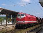 CLR 229 147-4 am 19.05.2017 beim Betriebshalt in Naumburg (S) Hbf. (Foto: Wolfgang Krolop)