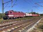 Am 08.09.2025 pausierten die EBS/FWK Loks 243 936-2, 243 822-4, 155 196-9, 156 004-4, 250 195-5 und 155 119-1 in Naumburg (S) Hbf.