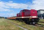 Am 13.06.2026 stand die MTEG 204 271-1 mit Res-Wagen in Naumburg (S) Hbf. (Foto: Andre Marek)