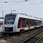 Abellio 1648 916 als RB nach Nebra, am 11.05.2024 in Naumburg (S) Hbf. (Foto: instagram.com/zugwelt_naumburg/)