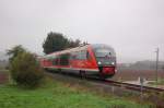 DB 642 729 + 642 xxx als RB 34877 von Naumburg Ost nach Nebra, am 13.09.2014 in Kleinjena. (Foto: dampflok015)