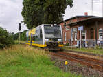 br-672-lvt-s/752901/nebenbahnidylle-an-der-unstrutbahn-keg-672 Nebenbahnidylle an der Unstrutbahn. KEG 672 913-1 war am 23.06.2007 in Kleinjena auf dem Weg von Naumburg Ost nach Nebra. (Foto: Ludwig Röscheisen)