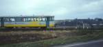 KEG VT 2.13 am Bahnübergang in Kleinjena; Ende der 90er Jahre (Foto: Mario Pagenhardt)