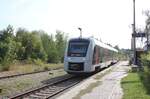 Abellio 1648 422 als RB 80558 nach Nebra, am 23.09.2024 in Naumburg (S) Ost.