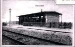 Der Bahnhof Wethau um 1930.