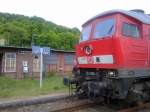 Am 18.05.2012 gab es mal wieder Verkehr auf der Strecke zwischen Naumburg Ost und Teuchern.