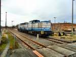 Am 31.12.2012 waren in Zeitz Pbf erstmals 2 Loks der D&D Eisenbahngesellschaft mbh abgestellt.