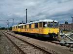 Am 13.07.2014 war der Gleismesstriebzug 726 002-9 + 726 002-0 von DB Netz in Zeitz abgestellt. (Foto: Holzeisenbahner)