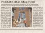 Zeitungsartikel am 15.03.2013 im Naumburger Tageblatt.