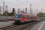 10-03-use-11-erfurt-wangen/455778/db-642-187-als-rb-17511 DB 642 187 als RB 17511 'Unstrut-Schrecke-Express' aus Wangen, am 03.10.2015 in Erfurt Hbf.