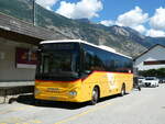 (239'403) - Jaggi, Kippel - Nr. 29/VS 7733 - Iveco am 21. August 2022 beim Bahnhof Gampel-Steg