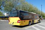 (286'363) - CarPostal Ouest - VD 606'576/PID 10'264 - MAN (ex TSPG Saignel�gier) am 15. April 2026 beim Bahnhof Yverdon