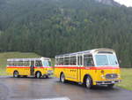 (197'838) - Frutig, Birmensdorf - ZH 560'883 - FBW/FHS (ex P 23'217) + Mller, Ennetmoos - NW 23'167 - FBW/Gangloff (ex Rentsch, Gunten; ex P 23'203; ex P 21'003) am 16.