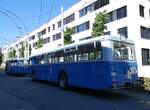 (266'724) - VBL Luzern (vbl-historic) - Nr. 81/LU 15'431 - FBW/Hess am 7. September 2024 in Luzern, Depot