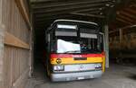(280'043) - Buzzi, Bern - BE 910'789 - Mercedes (ex Mattli, Wassen/PID 2295) am 8. September 2025 in Murzelen, Garage