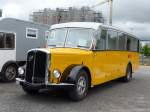 (163'547) - Aus der Schweiz: Remund, Niederuzwil - SG 27'028 U - Saurer/Saurer (ex Keel, Illnau; ex P 23'110) am 16.