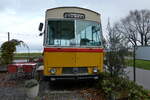 (282'800) - Oldtimer Club Saurer, Arbon - Saurer/T�scher-R&J (ex Heim, Flums; ex P 25'208; ex P 24'662) am 5. Dezember 2025 in Arbon, Saurermuseum