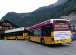 (266'624) - PostAuto Bern - BE 499'063/PID 10'299 - Lanz+Marti/Hess Personenanhnger (ex VBL Luzern Nr. 310) am 3. September 2024 beim Bahnhof Lauterbrunnen