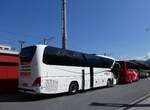 (266'251) - Aus Oesterreich: Amann, Hohenems - DO 945 FO - Neoplan am 27. August 2024 beim Bahnhof Sargans