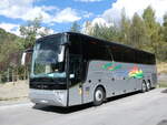 (267'315) - Aus Frankreich: Lalubie et Monterola, Lourdes - DF 874 XV - Van Hool am 19. September 2024 in La Massana, Carparkplatz