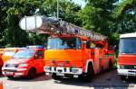 Hier ist eine DLK 23/12 (E 2308) der Feuerwehr Essen zu sehen.