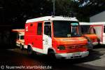 Auch bei der Feuerwehr geht ein Feuerwehrwagen mal in Rente.