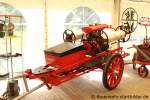 Historische Motorpumpe der Feuerwehr Neuss Rosellen.