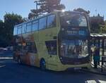 YX20 OEH, a 2020 AD E400, pictured at Ripon Bus Station, North Yorkshire, UK on Sunday 15th October 2023.