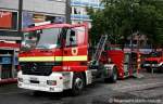 Feuerwehr Dortmund-  Florian Dortmund 8/54/1-  DO 2376-  WLF 6-  MB Actros-  Aufgenommen beim Stadtfeuerwehrtag in der Dortmunder Innenstadt am 12.6.2010.