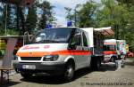 Dieses Fahrzeug (1/89/1) des Sanit�tsdienstes geh�rt zu den Johanniter in Neuss.