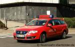 Dieser VW Passat geh�rt zum Innenministerium NRW.