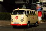 Dieser VW geh�rt zur Historischen Sammlung der Malteser.