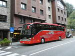 (267'340) - Aus der Schweiz: AFA Adelboden - Nr. 15/BE 26'702 - Setra am 20. September 2024 in La Massana, Hotel Mgic