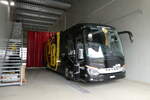 (286'131) - AFA Adelboden - Nr. 21/BE 1898 - Setra (ex Deutschland) am 13. April 2026 in Frutigen, Garage