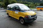 (280'187) - Fontana, Ilanz - Nr. 1/GR 233 U - Toyota (ex PostAuto Graubnden/PID 3401; ex Gemeinde, Duvin) am 9. September 2025 in Ilanz, Garage (Werkstattwagen)