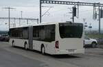 (282'046) - Intertours, Domdidier - Nr. 481/FR 300'481 - Mercedes (ex Nr. 211; ex STI Thun Nr. 135) am 1. November 2025 beim Bahnhof Ins