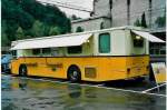 (049'817) - PTT-Regie - P 19'906 - Saurer/Lauber Automobilpostbro am 23.