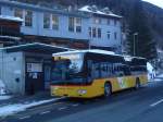 (148'260) - PostAuto Bern - BE 700'281 - Mercedes (ex Schmocker, Stechelberg Nr. 2) am 8. Dezember 2013 in Lauterbrunnen, Parkhaus