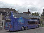 (184'755) - Stebler, Develier - JU 3334 - Van Hool am 10. September 2017 in Fleli-Ranft, Dorf