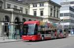 (286'007) - SW Winterthur - Nr. 132 - Hess/Hess Gelenktrolleybus am 6. April 2026 beim Hauptbahnhof Winterthur