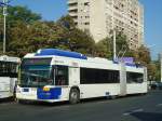 (136'451) - RATP Ploiesti - Nr. 5902/PH 911 - Neoplan Gelenkduobus (ex TL Lausanne/CH Nr. 819) am 5. Oktober 2011 beim Bahnhof Ploiesti Sd